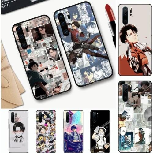 Anime Attack On Titan Japan anime Phone Case For Huawei Y5 Y6 II Y7 Y9 PRIME 2018 2019 NOVA3E P20 PRO P10 Honor 10