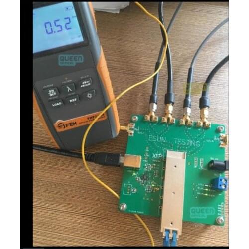 For XFP test board ONU OLT XFP light module test board light source board XFP test board