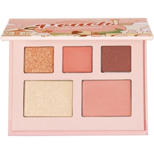 Judydoll Fruit Plate Paradise Fragrance Eye Shadow Plate Highlight Blush Portable Matching