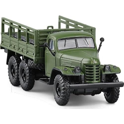 Diecast 1: 64 CA30 Military Transport Truck Simulation Metal Car Model Adult Collection Ornaments Souvenir Vehicle Gift Toy Show