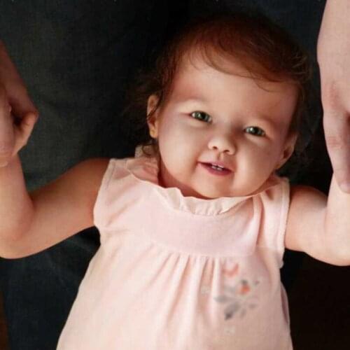 Reborn Toddler Madeleine Soft Vinyl Unpainted Doll Parts