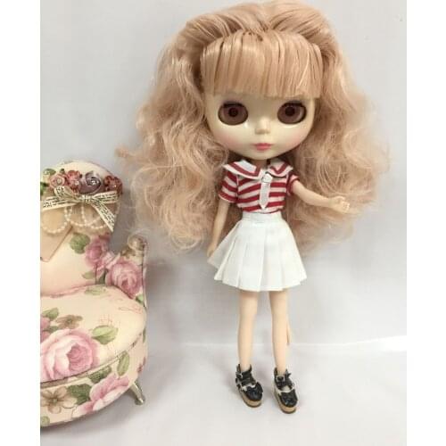 Nude Blyth Doll ,pink hair Factory doll Toy For Girls 20170558