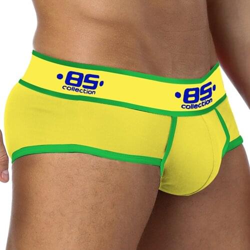 ORLVS Cotton Men Underwear Plus size Briefs Men cuecas Soft Underpants High Quality Men Panties Plus size