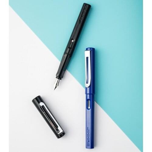 Jinhao Color Focus Fountain Pen Steel Fine 0.5mm Nib Colorful ABS Plastic Barrel Office Finance School Student Calligraphy F640