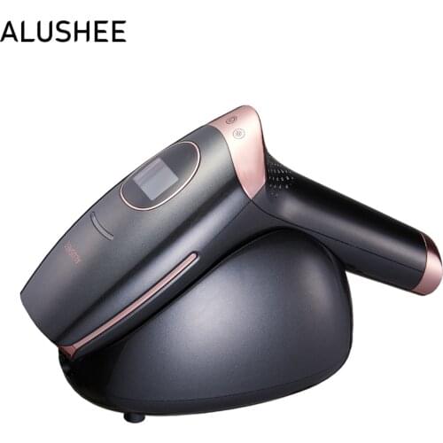 ALUSHEE At Home Handheld IPL Hair Removal Machine Ice Cool Painless Laser Epilator Electronic Epilation For Wemen and Men