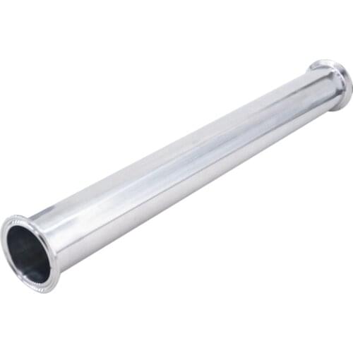 WSFS Hot 2 Inch Tri Clamp X 51Mm OD Pipe Sanitary Spool Tube Length 458Mm(18 Inch) for Homebrew Stainless Steel