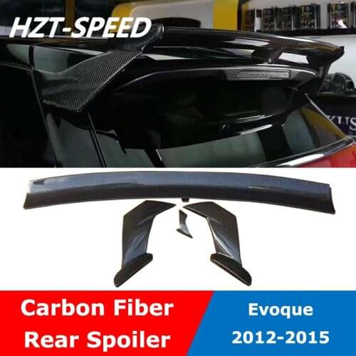 Evoque ST Style Carbon Fiber Trunk Rear Spoiler Wing For Land Rover Evoque 2012-2015