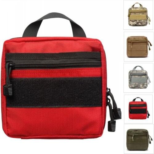 Tactical Handbag Molle EDC Waist Pack Emergency Survival Pouch Outdoor EMT Medical Bag First Aid Bag Hunting Accessories Pack