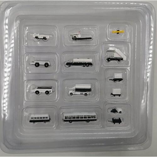 1:400 proportion Ground Car Airport Simulation Scene parts Display Trailer tow truck mode for Aircraft plane airliner exhibition