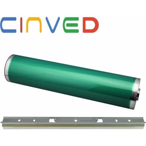 1SETX Di450 Drum Kit 4002-0291-01 Cleaning Blade+250000 Pages OPC Drum for Konica Minolta Di 450 470 550 Di470 Di550 OPC Blade