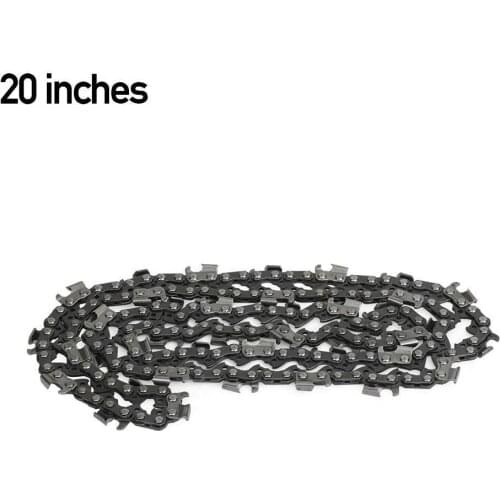 20 inch 76 Drive Links Replacement Chainsaw Saw Mill Chain For Wood Cutting Smooth Model