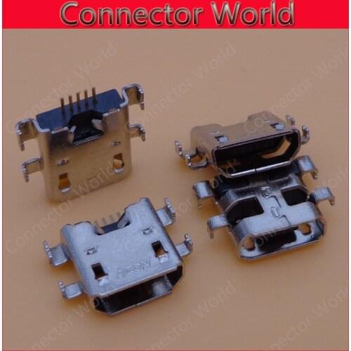 30pcs/lot Brand New Micro 5-pin USB Charger Connector Data Charging Port For ASUS ZENFONE 5 6 ME400C Google Nexus7 ect
