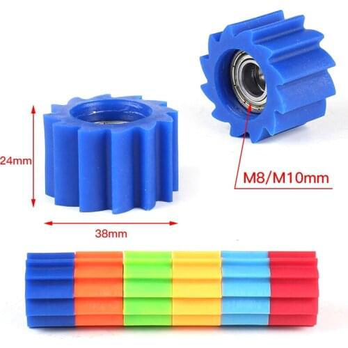 Free Shipping Motorbike Drive M8 Chain Roller Tensioner Chain Guide Slider For KAWASAKI KX250F KX450F KXF250 KXF450 2009-2016