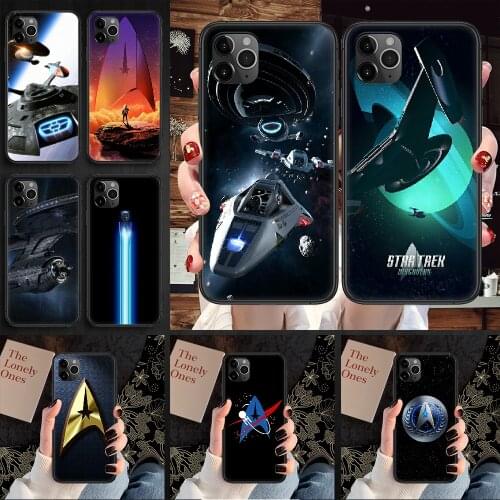 STAR TREK Phone Case Cover Hull For iphone 5 5s se 2 6 6s 7 8 12 mini plus X XS XR 11 PRO MAX black pretty cell cover tpu funda