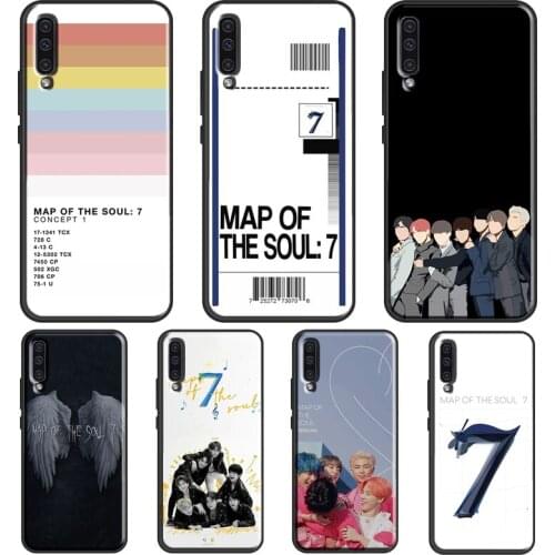 Map of Soul 7 KPOP Case For Samsung A51 A71 A41 A31 A11 A21S A20e A40 A50 A70 A02S A12 A32 A42 A52 A72 Coque