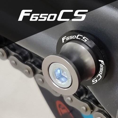 For BMW F650CS SCARVER 2000 2001 2002 2003 2004 2005 2006 2007 8MM Motorcycle Swingarm Spools Slider Stand Screws Accessories