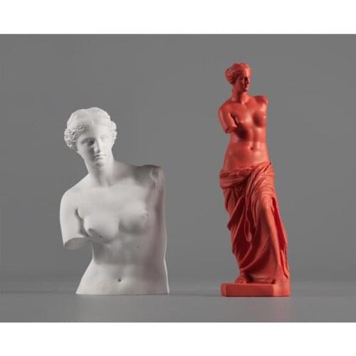 EUROPEAN RESIN VENUS ART FIGURE SCULPTURE ORNAMENTS HOME LIVINGROOM STUDY ROOM FURNISHINGS CRAFTS OFFICE FIGURINES DECORATION