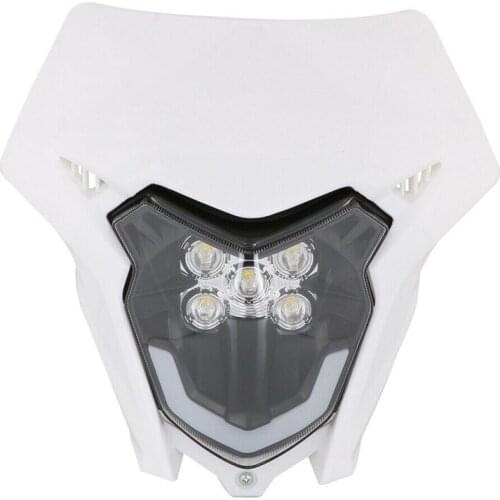 Motorcycle Headlight Front Head Light for Honda CRF150L 2016-2019 White