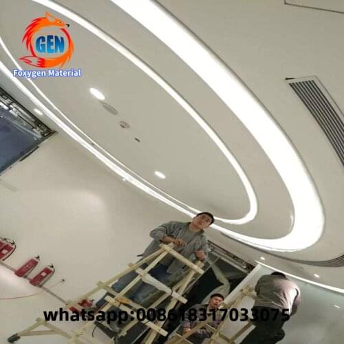 Nature Pop false pvc stretch ceiling design for interior decoration