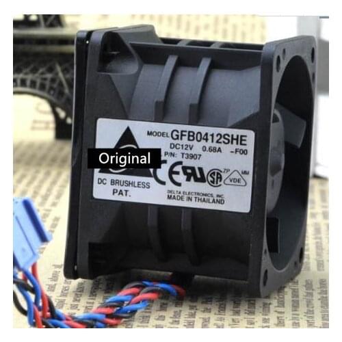 Original 100% working GFB0412SHE -F00 For Poweredge 1750 8X771 server inverter cooling fan 1 order