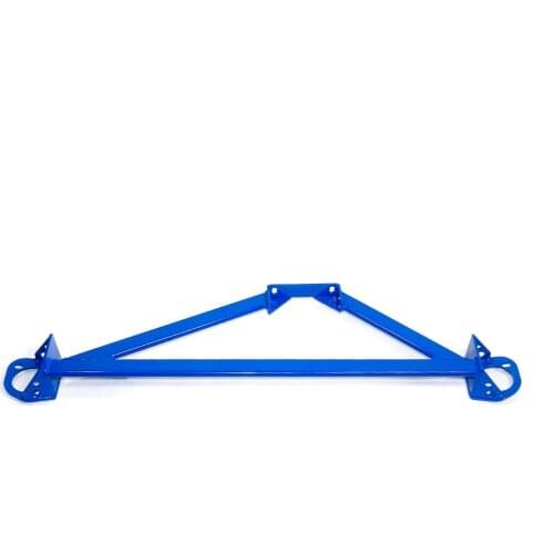 Front strut bar For Honda 92-00 Civic / Del Sol EG EK,For 94-01 Acura Integra Racing ENGINE FRONT TOWER STRUT BAR BRACE 3-Point