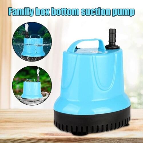 15w Submersible Water Pump Aquarium Circulation Fish Pond Tank Spout Automatic Off Marin Temperature Control Clean CLH@8