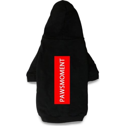 Schnauzer Cotton Hoodies Chihuahua Print Sweater Pug Costume Poodle Apparel PC1148