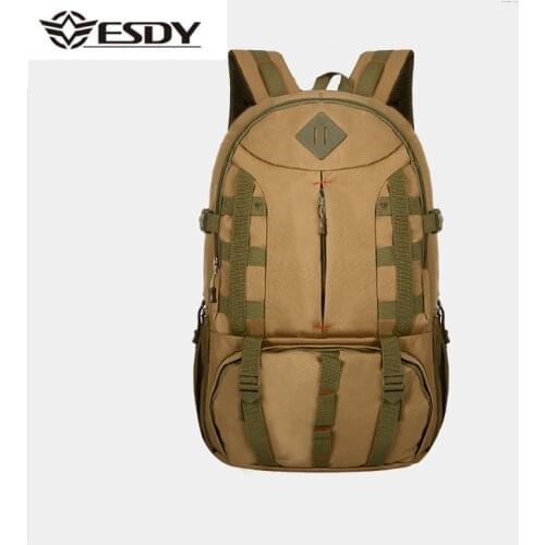 Outdoor Sport Military Tactical Bags Climbing Camping Camo Backpack High Capacity Hiking Trekking Rucksack Travel 55L Rucksack