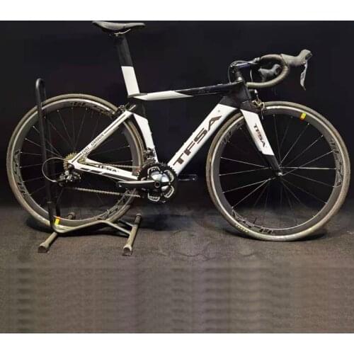 The factory sells full carbon fiber frame tripod kilometer bicycle carbon fiber kilometer bicycle vehicle transmission fork seat