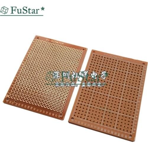 10Pcs DIY Prototype Paper PCB Universal Experiment Matrix Circuit Board 5x7CM Circuit Board Connector 5*7 cm 50*70 mm