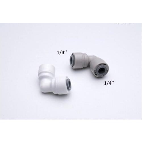 10 PCS/pack)1/2''-1/2''Elbow connector for RO water system or misting system. Pipe joint