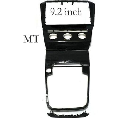 5 units / set black piano interior console AC air conditioning switch panel decorative sticker Passat B8