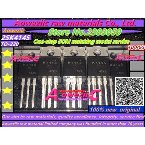Aoweziic 100% new imported original K4145 TO-220 2SK4145 field effect transistor 80A 60V controller inverter transistor