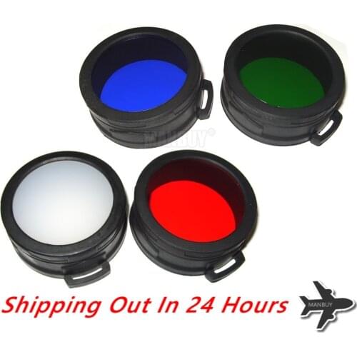 Free Shipping NITECORE Torch Filter Diffused Mineral Coated Glass Len Flashlight Head of 60mm Accessorie NFR60 NFG60 NFB60 NFD60