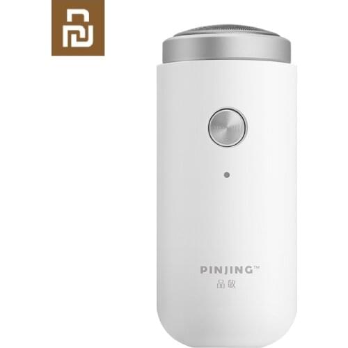 Youpin So White Mini Electric Shaver Portable USB Rechargeable Razor Beard Trimmer Washable Shaving for Business trip