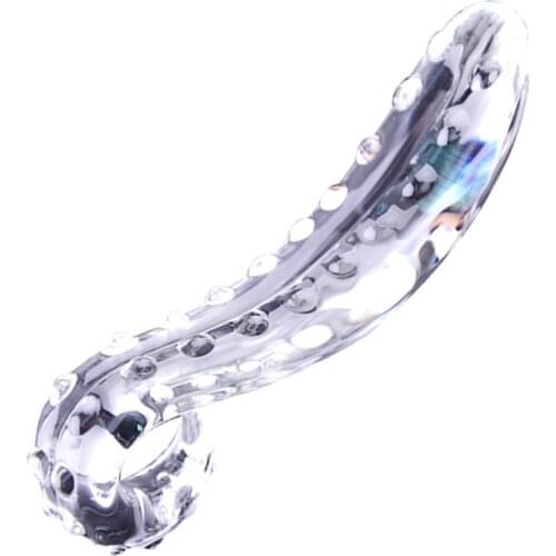 Pyrex Glass Crystal Dildo Penis Cock Anal Lesbian Adult Sex Toys for Women Prostate Massage Gay Female Masturbation