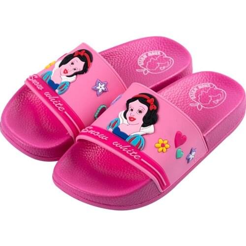 Disney Summer New Boys and Girls Cute Breathable Soft Bottom Slippers Childrens Non-slip Deodorant Indoor Slippers