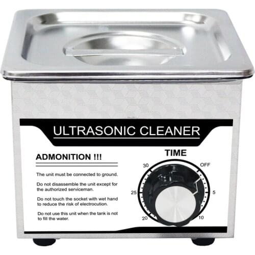 2L Stainless Steel Industrial Grade Powerful Ultrasonic Cleaner | CL-10T Lens Cleaner | Auto Timer Stop