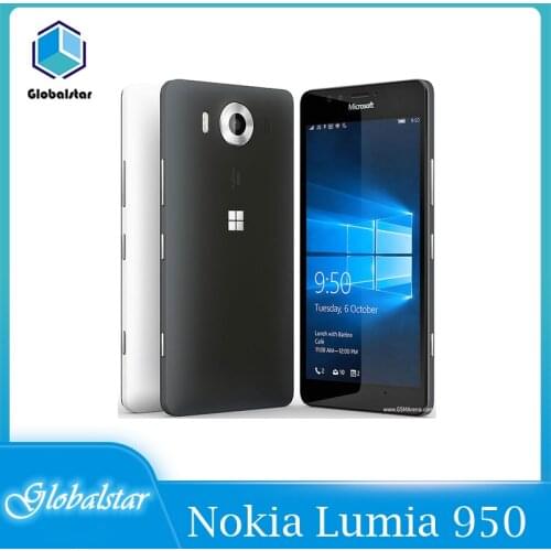 Nokia Lumia 950 Refurbised Original Nokia Lumia 950/950XL 3GB+32GB single/dual sim Windows Cell Phone 4G LTE 20MP WIFI GPS