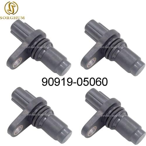 New 4PCS Engine Camshaft Position Sensor Left/Right WELLS SU7792 90919-05060 For Toyota Lexus IS RX LS GS Auris