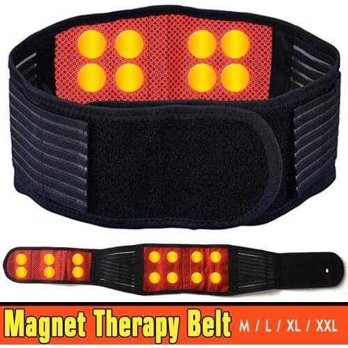 2020 Tourmaline Self-heating Magnetic Therapy Waist Shoulder Posture Corrector Spine Lumbar Brace Back Support Belt Pain Relief