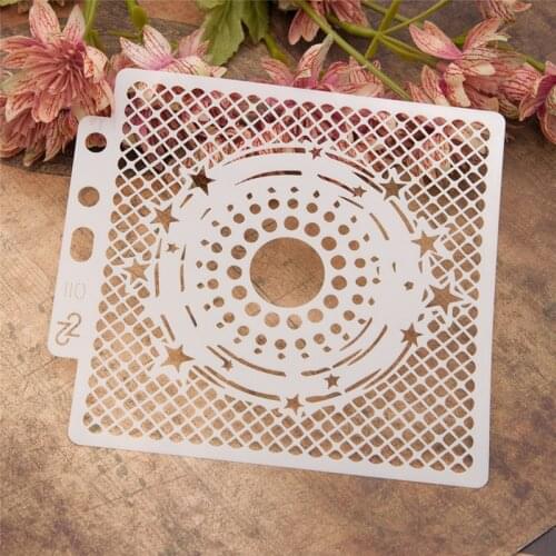 Planet Layering Stencil Scrapbooking Album For DIY Painting Coloring Decorative Craft Embossing Template Drawing Hollow Template