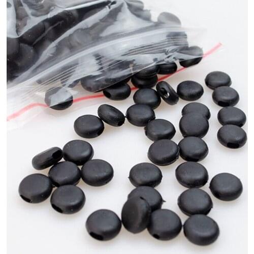 Anti-slip Adjustable Beads Mask Buckle Elastic Band Cap Plastic Flat Spiral Buckle Mask Stopper Ear Cord Drawstring Button