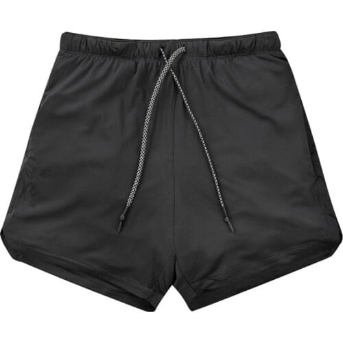 Running Sport Shorts Men 2 in 1 Short Sweatpants Gym Fitness Basketball Training Quick Dry Double layer Shorts Beach Short Pants