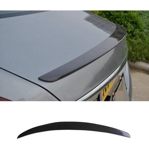 W222 Carbon Fiber Rear Trunk Spoiler Wing for Mercedes-Benz S-class W222 S400 S500 S600 S63 S65 AMG 2014-2017