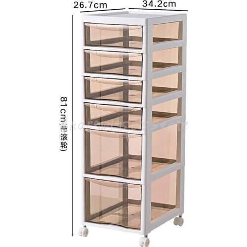 Cosmetic Storage Box Drawer Type Dressing Table Storage Cabinet Desktop Light Luxury Shelf Mask Skin Care Product Storage Rack