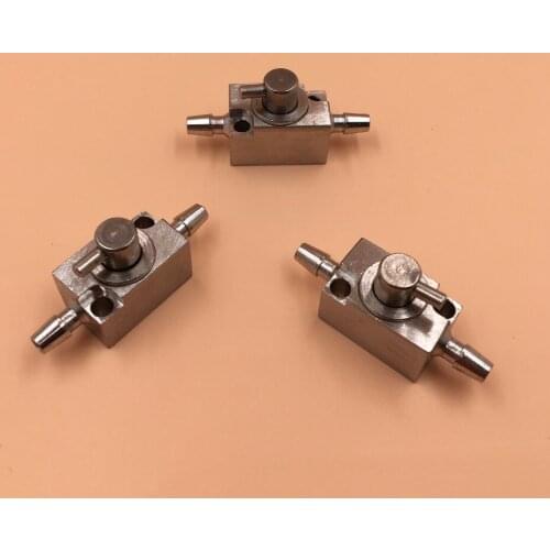 4pcs/lot Inkjet printer spare parts Aluminum cleaning valve three ways ink valve device wholesale