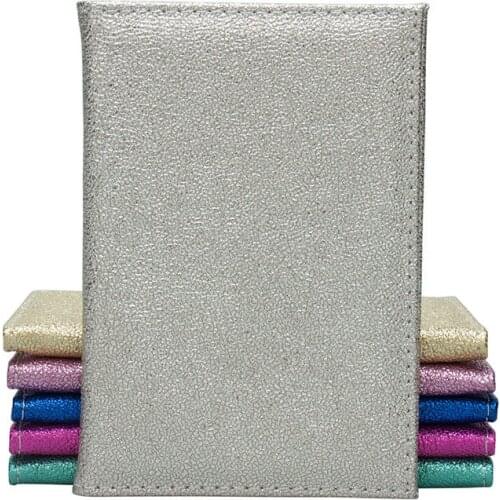 Zoukane Solid Bright Shiny Gold PU Leather Passport Cover Case Tavel Accessories Ticket ID Holder Passport Wallet Clip ZSPC54