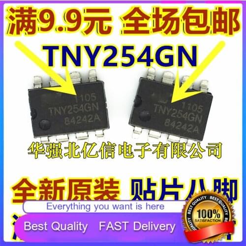 10Pcs/Lot New Original TNY254GN TNY254G Power ManagementChip PATCH SOP-8 FEET