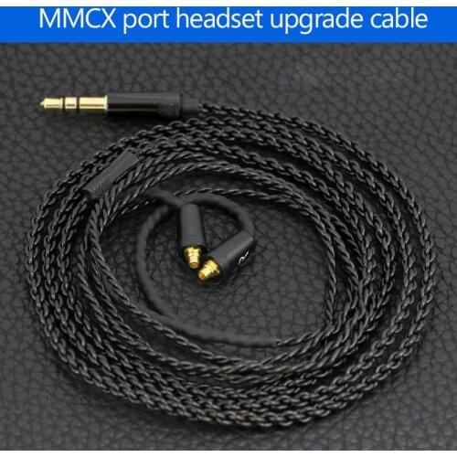 3.5mm audio to headset upgrade cable AUX 3.5 to MMCX adapter for Shure SE215/425/535/846/UE900/LIVE/N3AP universal